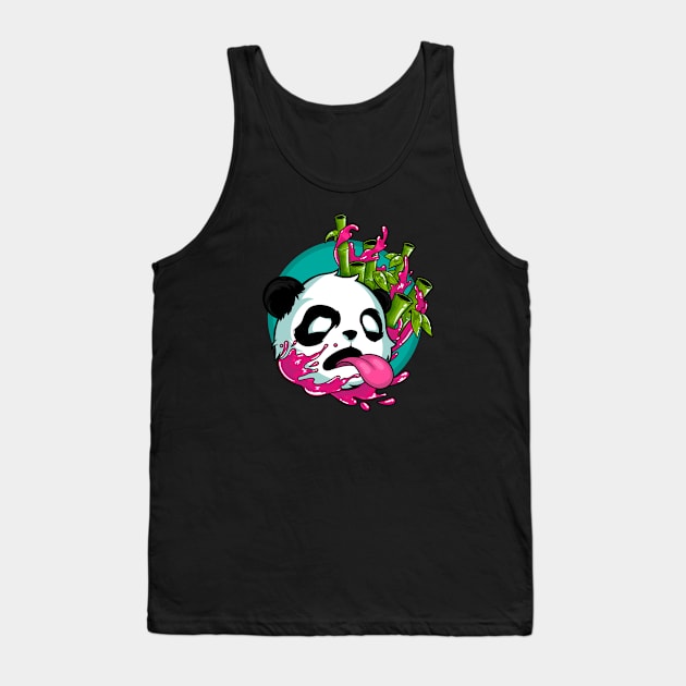 AcidBomb - Panda Tank Top by AcidBomb